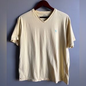 Polo Ralph Lauren 100% Cotton V-Neck Short Sleeve T-Shirt